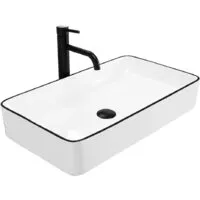 Умывальник Rea Denis Black Edge U6513