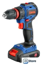 Дрель-шуруповерт Витязь ДА-520-10БСП 18012024 (с 2-мя АКБ, кейс, набор оснастки)