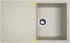 Кухонная мойка Zigmund Shtain RECHTECK 775 (Речной песок)