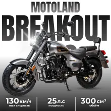 Мотоцикл дорожный Motoland BREAKOUT 300