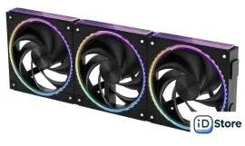 Комплект вентиляторов для корпуса Zalman ZM-DF120 A3 (черный)