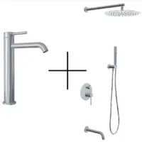 Набор душевой со смесителем Oliveeka OL-8893901788239017-CR