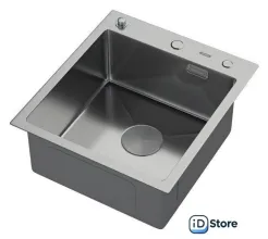 Кухонная мойка ARFEKA ECO AR 450500 POP-UP SATIN