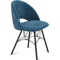 Стул Sheffilton SHT-ST34/S100 (тихий океан/черный муар)