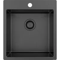Кухонная мойка ZorG ZRN 5045 Premium PVD Gunblack
