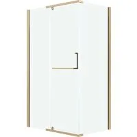 Душевой уголок Grossman Pragma 120x80x195 120.K33.03.1280.32.00 (золото сатин/прозрачное стекло)