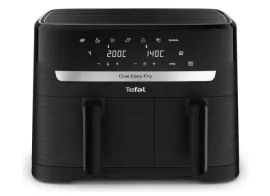 Аэрогриль (аэрофритюрница) Tefal Dual Easy Fry Essential XXL Air Fryer EY901N (черный)