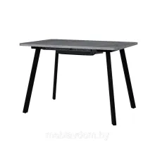 Стол Саен 17 Пластик Каспий срез камня 721/черный муар (110х75) R40