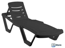 Кемпинговая мебель Элластик-Пласт лластик лм 187x63.5x32 (графит)