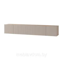Тумба подвесная Эмилия ШКН-03 - Дуб Смоки/Айриш MF03 (2,1м)