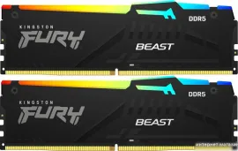 Оперативная память Kingston FURY Beast RGB 2x16ГБ DDR5 6000 МГц KF560C36BBE2AK2-32