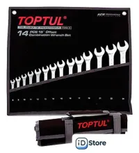 Набор ключей Toptul GPAB1602 16 предметов
