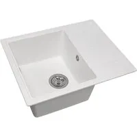 Кухонная мойка ARFEKA Alexia 58 Silken White