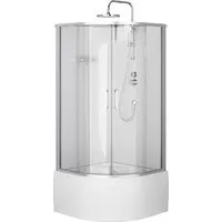 Душевая кабина AM.PM Above 90x90 W9XC-401A-9090MT (хром матовый/прозрачное стекло)
