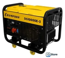 Дизельный генератор Champion DG10000E-3