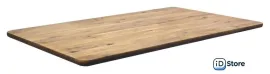 Столешница ErgoSmart 1300х750х27 мм (прямой край, дуб натуральный)