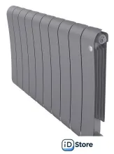 Биметаллический радиатор Royal Thermo Infinity 500 Silver Satin (10 секций)