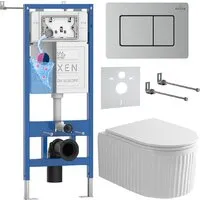 Унитаз подвесной Roxen StounFix Dual Fresh 968301