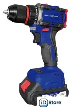 Дрель-шуруповерт ETECH TEH-18BL (с 2-мя АКБ, кейс)