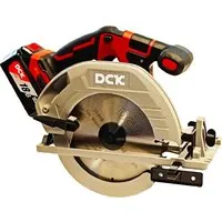 Дисковая (циркулярная) пила DCK KDMY02-185 Type BM (с 2-мя АКБ)
