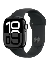 Умные часы Apple Watch Series 10 Силикон 46mm (Черный)