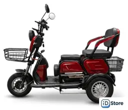 Грузовой электроскутер BNP Zevs (красный)