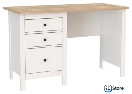 Офисный стол Mio Tesoro Сага 120x56 2.08.06.160.14 (белый/ясень)