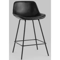 Стул барный Stool Group Деймон полубарный / AV 463-Pb-08(PP) (экокожа черный)