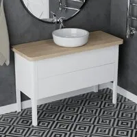 Мебель для ванных комнат Vela Тумба под умывальник Vela Грация 120Н под столешницу TU29066