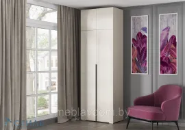 Шкаф Айри ШК-002 (2-ств.) с антресолью - Кашемир (0,8м)