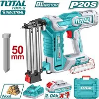 Гвоздезабиватель Total TCBNLI5008 (с 1-им АКБ, кейс)