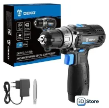 Дрель-шуруповерт Deko DKCD12 083-1121 (с 1-им АКБ)