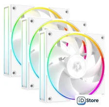 Комплект вентиляторов для корпуса ID-Cooling AF-127-ARGB-W TRIO