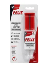 Клей эпоксидный FELIX, универсальный (дв.шприц) 25 мл