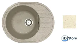 Кухонная мойка БелЭворс New Lux R (бежевый)