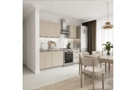 Кухня Корнелия Марика 1,7 без столешницы, Капучино софт