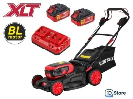 Газонокосилка Wortex CLM 4536-4 XLT Set 2334160 (с 2-мя АКБ)