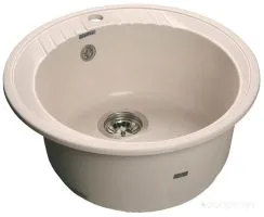 Кухонная мойка GranFest GF-R520 (белый)