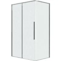 Душевой уголок Grossman Galaxy 100х100х195 120.K33.01.1010.10.02 (хром/шиншилла стекло)