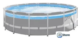 Каркасный бассейн Intex Prism Frame Clearview 26722 (427х107)