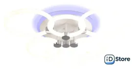 Припотолочная люстра Ambrella light Original FA3844/33 WH