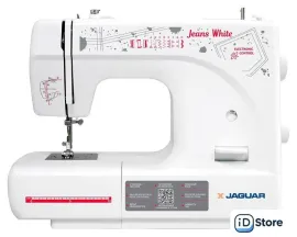 Электромеханическая швейная машина Jaguar Jeans White
