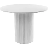 Кухонный стол Notta Барел 110 615167 (белый/белый)