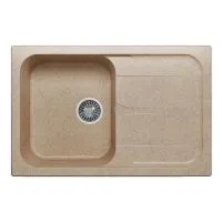 Кухонная мойка POLYGRAN ALTO 780 песочный 302