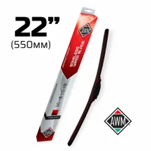 Щетка стеклоочистителя бескаркасная AWM Multi-clip B 22 R 550мм