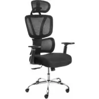 Офисное кресло TetChair Mesh-12HR (ткань, черный)