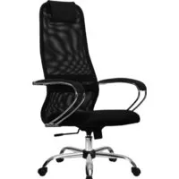 Офисное кресло SitUp Optima chrome (сетка Black)