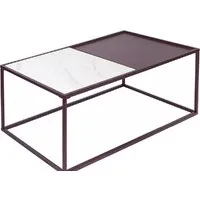 Журнальный столик Bergenson Bjorn Mayen BB0000484 (белый/сливовый)