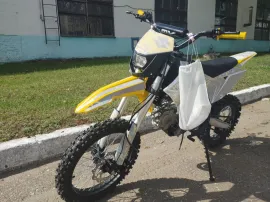 Мотоцикл пит-байк RACER MX (желтый) 140 куб. см