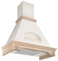Вытяжка Elikor Бельведер Флореале 90П-650-П3Д (Бежевый/Дуб неокрашенный)